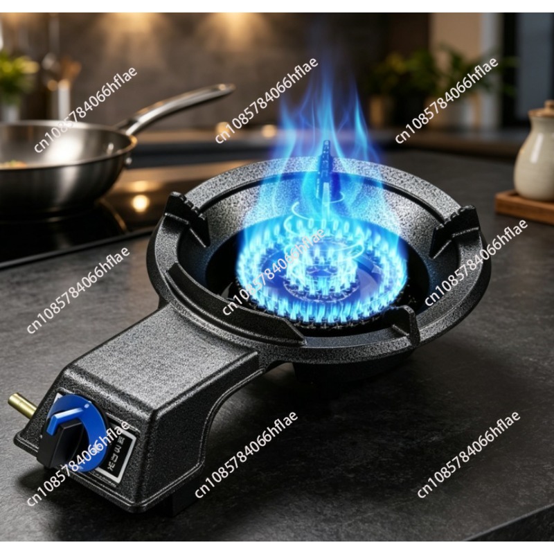 Commercial Kitchen Stove - Kompor Gas Tunggal Suhu Tinggi, Hemat