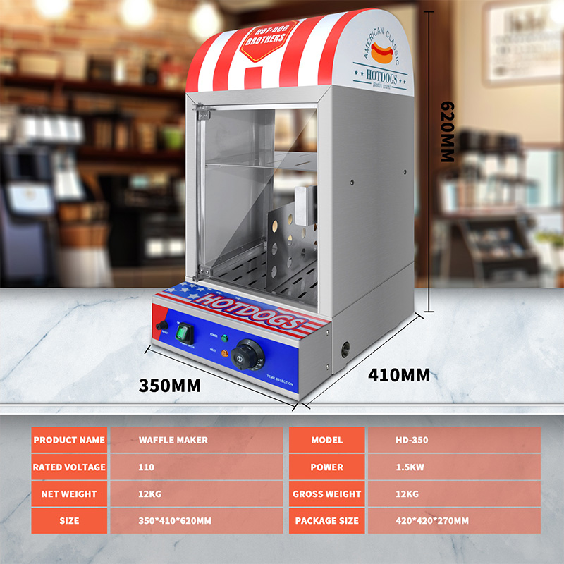 Commercial Steamer Cabinet - Mesin pengukus hot dog paragon baja