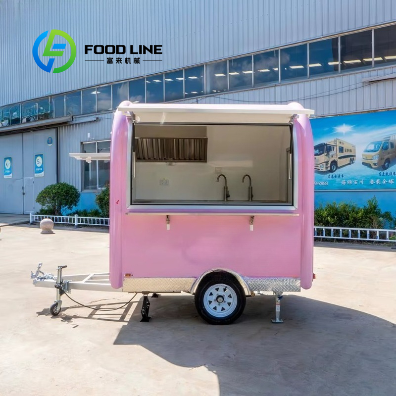 Commercial Kitchen Stove - Gerobak Makanan Mini Pink Vintage Kustom,