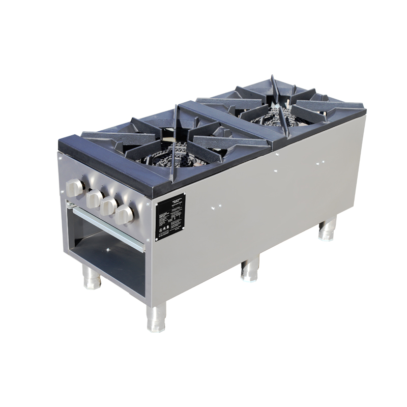 Commercial Kitchen Stove - Kompor Industri 2 Tungku untuk Dapur