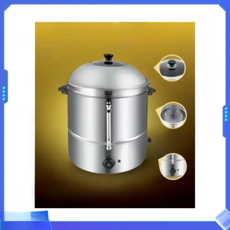 Commercial Kitchen Steamer - Penghangat Makanan Komersial, Pengukus Jagung Kapasitas