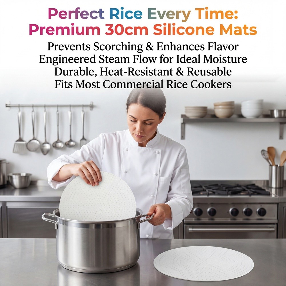 2 Buah Alas Anti Panas Silikon - Commercial Rice Cooker ulasan dan harga