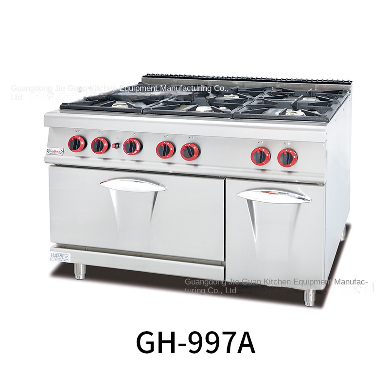 Kompor Gas Komersial Jie Guan  - Commercial Kitchen Stove ulasan dan harga