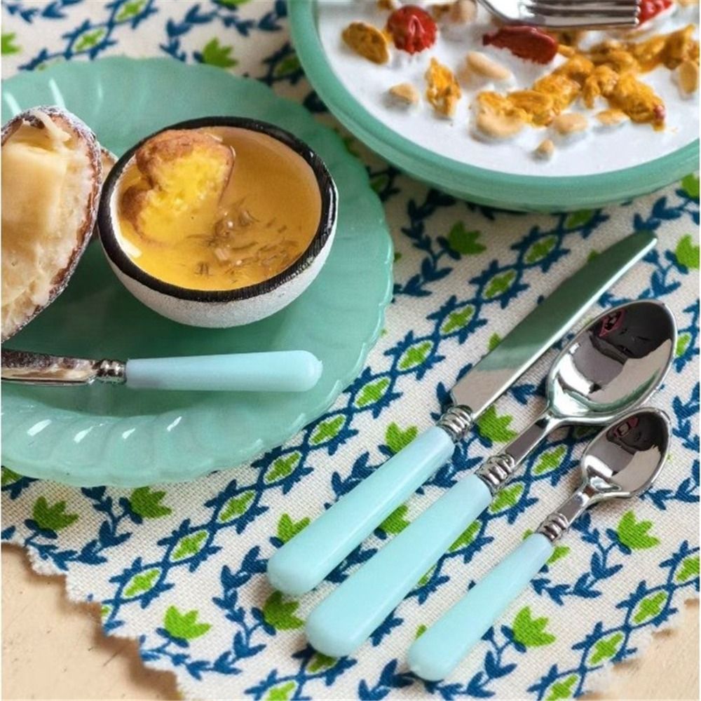 Set 5pcs Peralatan Makan Minia - Commercial Kitchen Knife Set ulasan dan harga