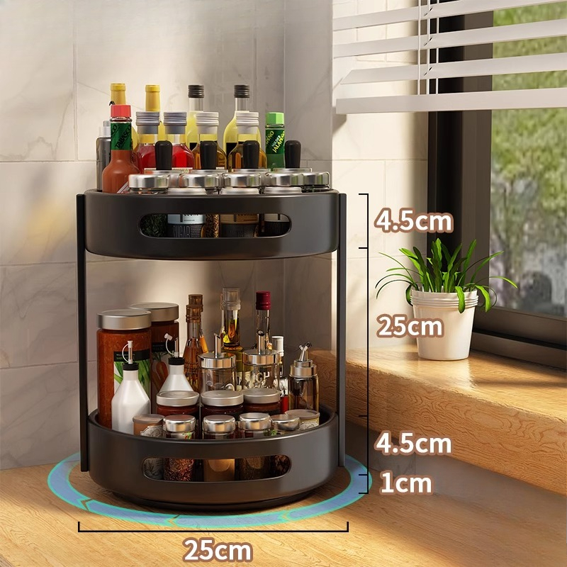 Tempat Bumbu Putar Jumbo Dua L - Commercial Kitchen Non Slip Flooring ulasan dan harga