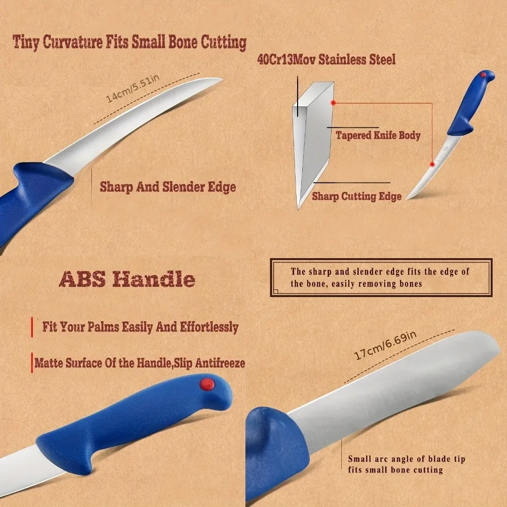 Pisau Pemotong Tulang Super Ta - Commercial Kitchen Knife Set ulasan dan harga