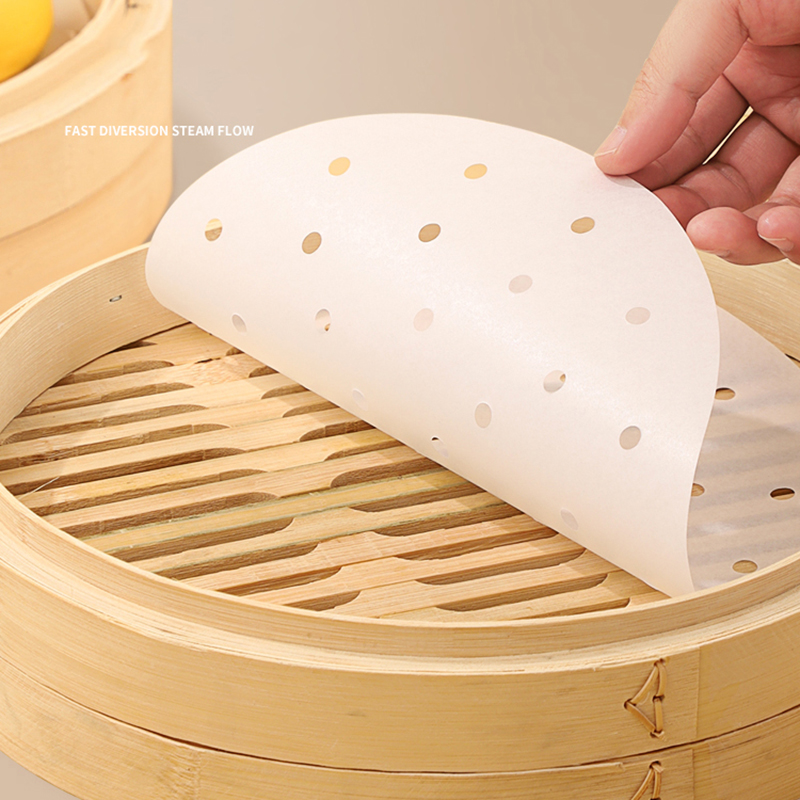 50 Buah Kertas Pengukus Bambu  - Commercial Kitchen Steamer ulasan dan harga