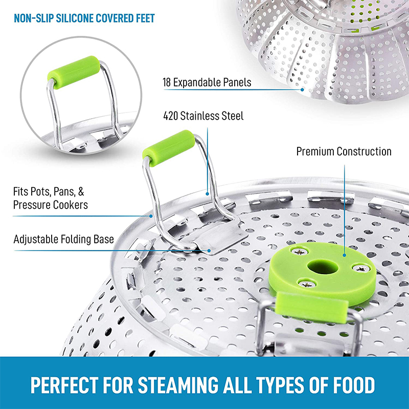 Nampan kukus Lotus Stainless S - Commercial Kitchen Steamer ulasan dan harga