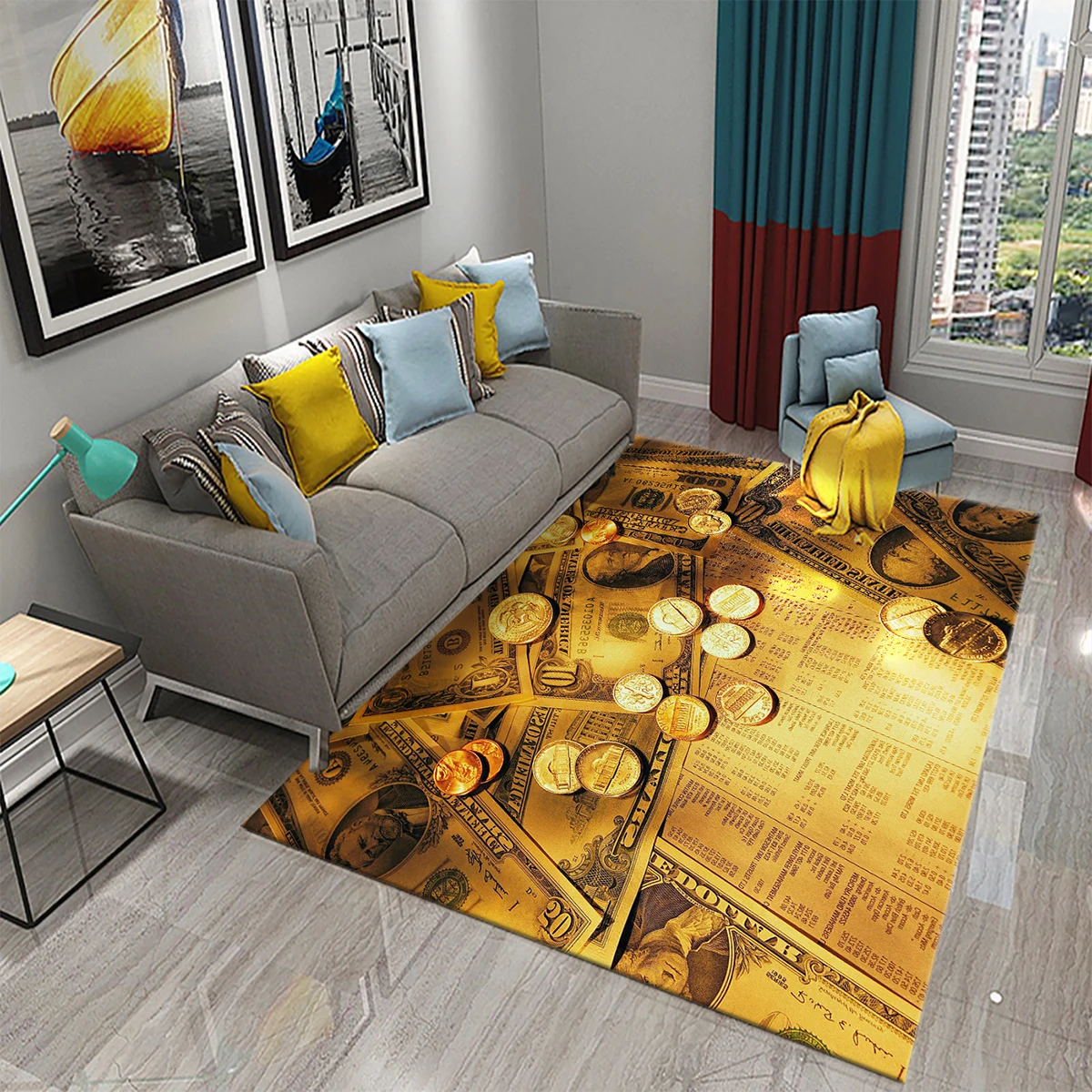Dolar pola uang karpet lorong  - Commercial Kitchen Non Slip Flooring ulasan dan harga