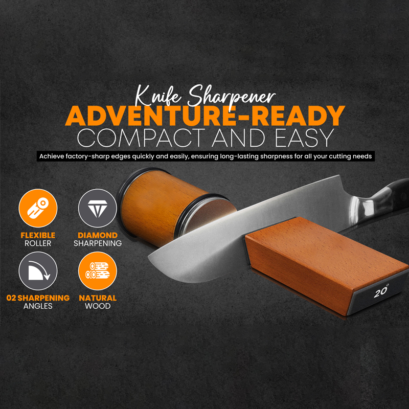 Pengasah Pisau Putar untuk Pis - Commercial Kitchen Knife Set ulasan dan harga