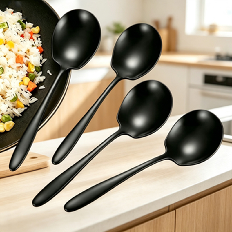 2Pcs Sendok Sajian Besar dari  - Commercial Kitchen Knife Set ulasan dan harga
