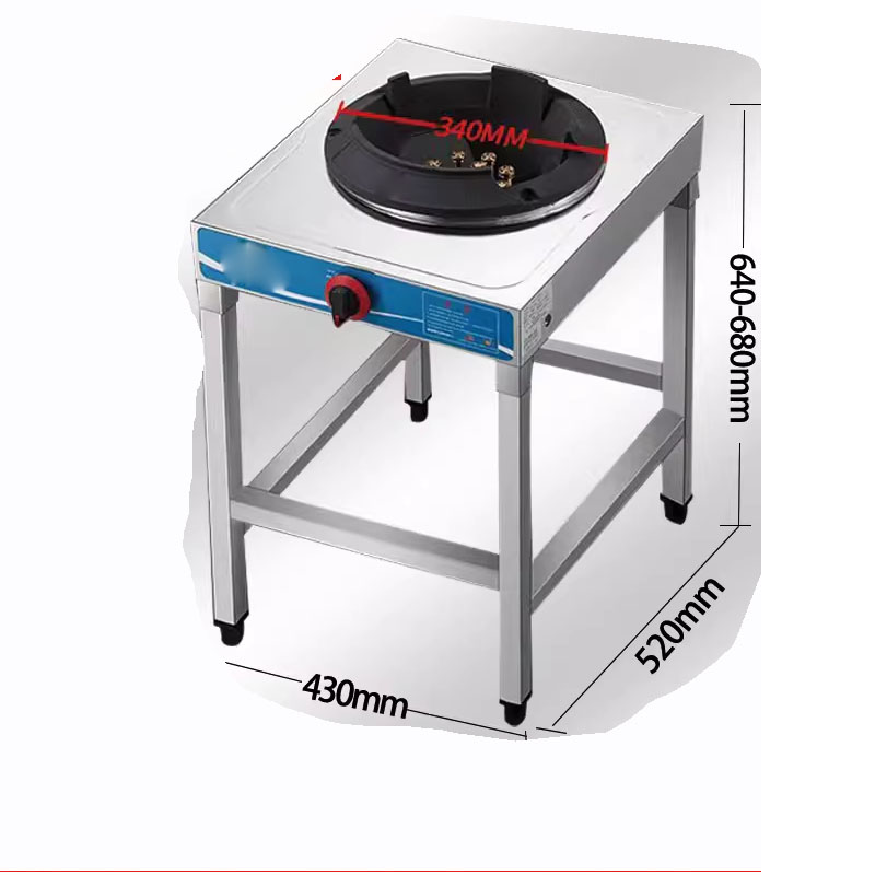 Kompor Gas Komersial untuk Res - Commercial Kitchen Stove ulasan dan harga