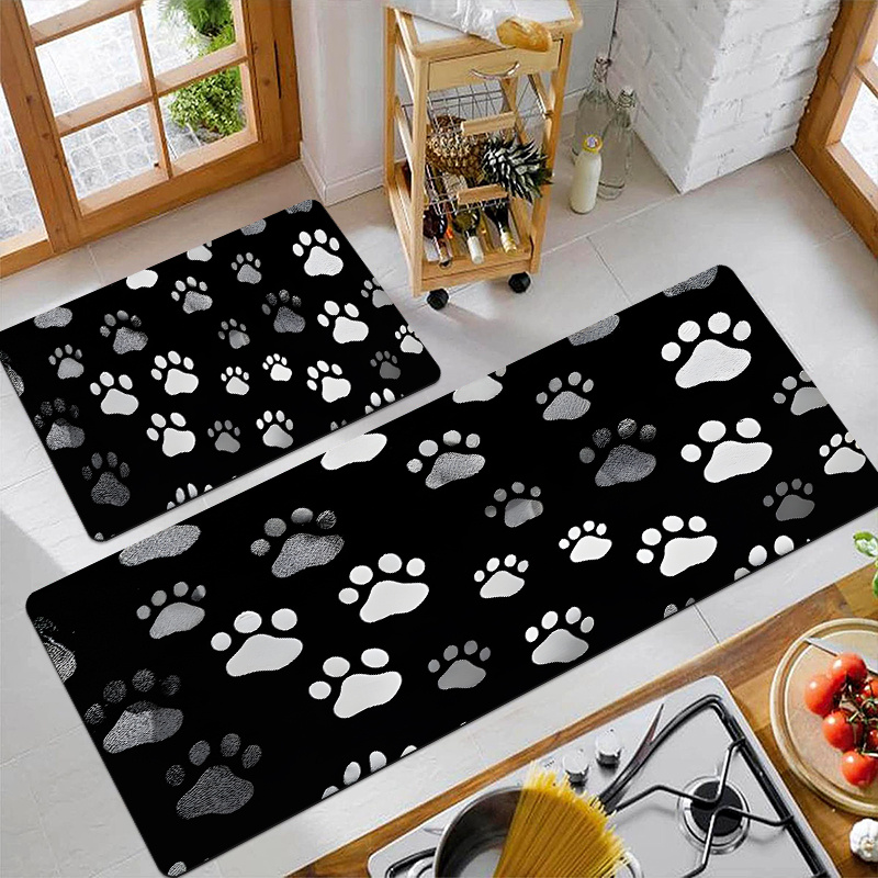 Karpet Motif Jejak Kaki Hewan, - Commercial Kitchen Non Slip Flooring ulasan dan harga